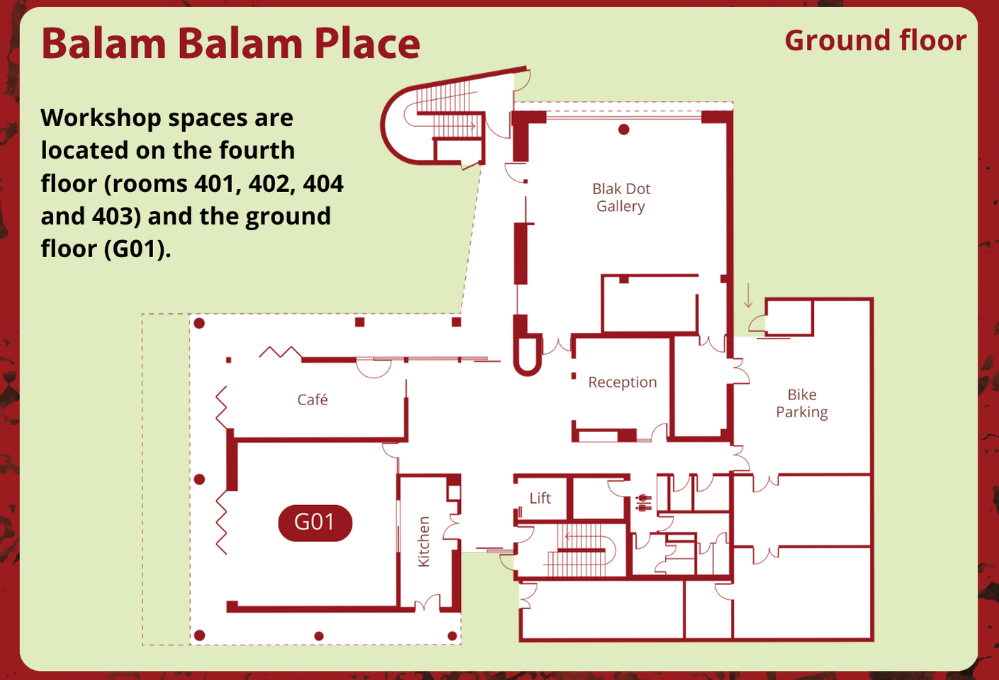 Ecosocialism Conference - Balam Balam Place - Ground floor