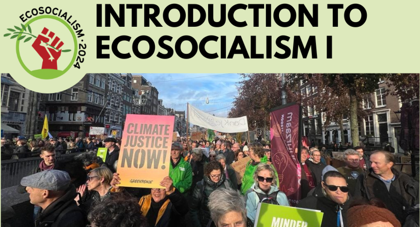 Introduction to ecosocialism (Sat) | Ecosocialism 2024