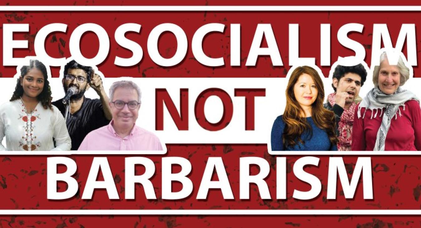 Ecosocialism 2025 graphic