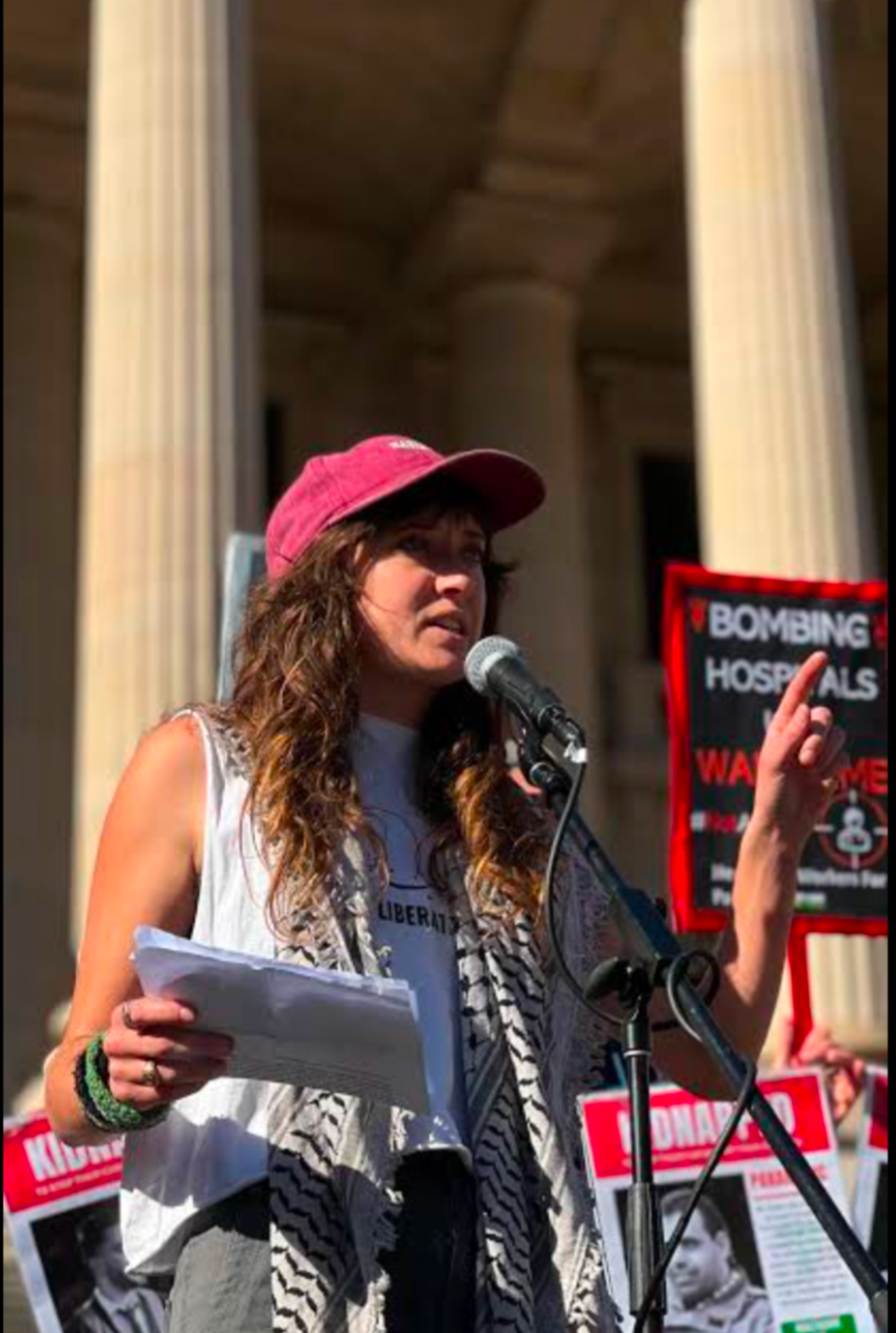 Mercedes is an organiser and anti-military researcher with Renegade Activists 